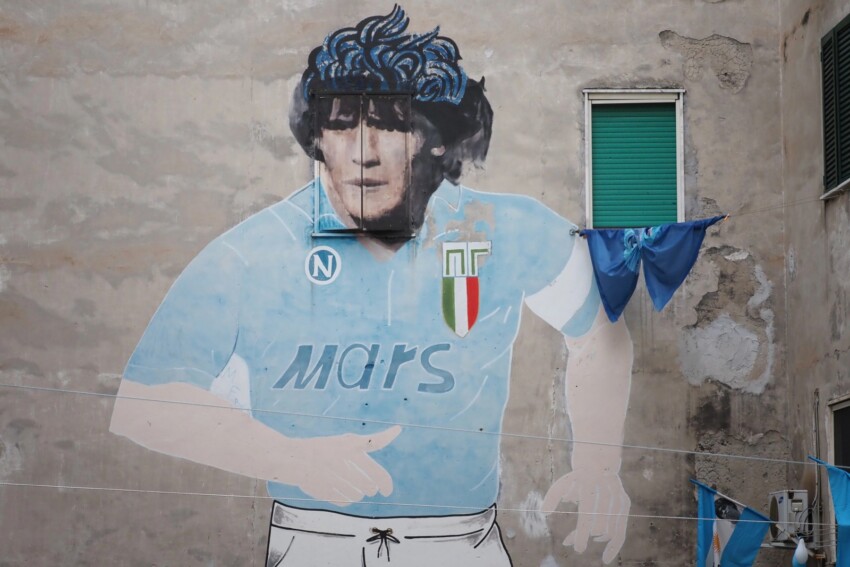 Fresques de Maradona